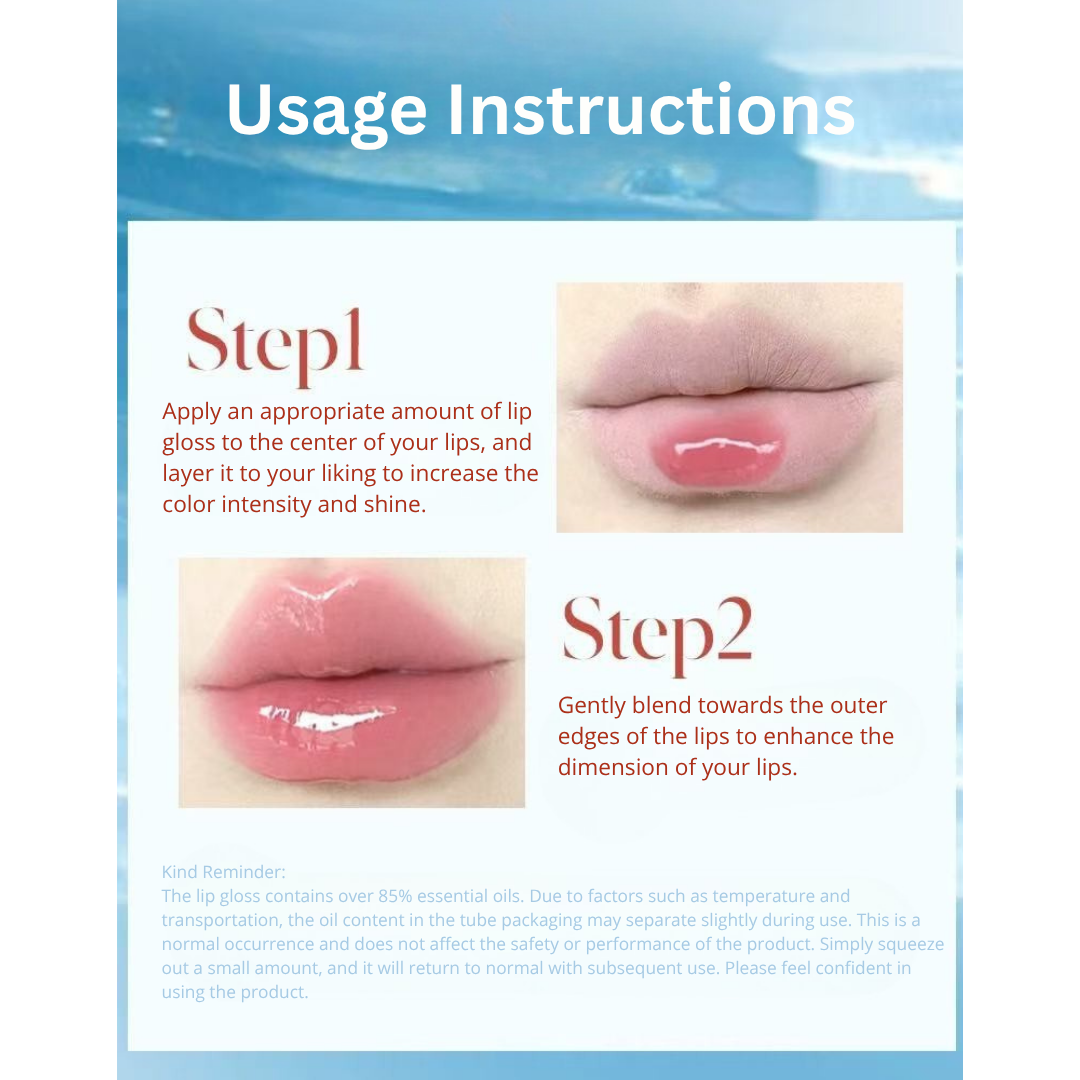 DEZONE Hydrating Lip Gloss 8g 黛庄沁润唇蜜