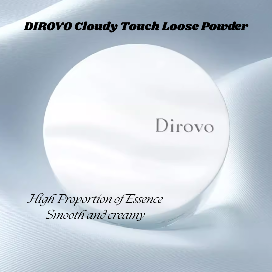 Tiktok/Douyin Hot DIROVO Cloudy Touch Loose Powder 8g 2.0【Tiktok抖音爆款】蒂洛薇云雾触感水散粉2.0