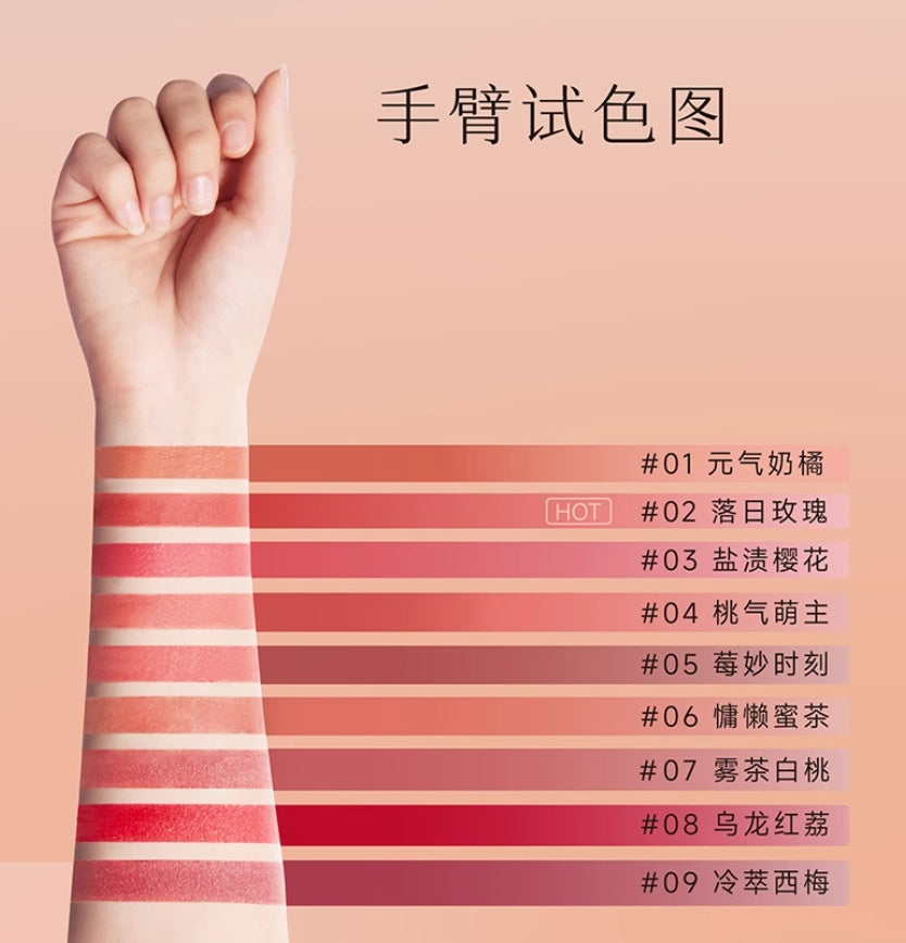 Tiktok/Douyin Hot DPDP Intense Velvet Cushion Lip Cream 1.8g【Tiktok抖音爆款】DPDP心机醇色绒绒气垫唇霜