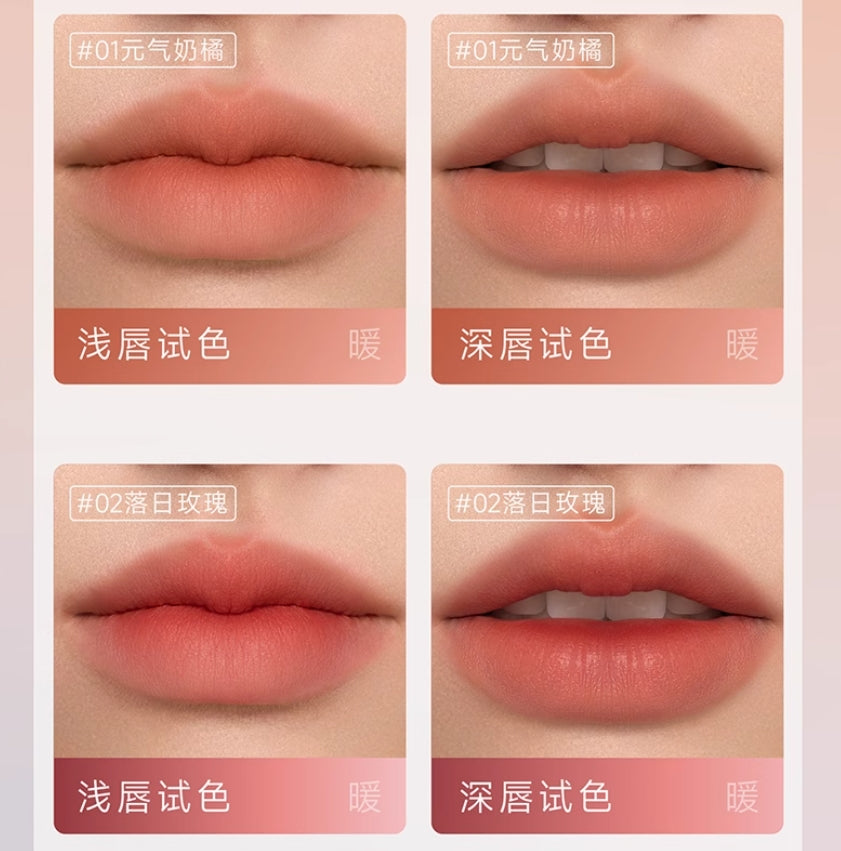 Tiktok/Douyin Hot DPDP Intense Velvet Cushion Lip Cream 1.8g【Tiktok抖音爆款】DPDP心机醇色绒绒气垫唇霜