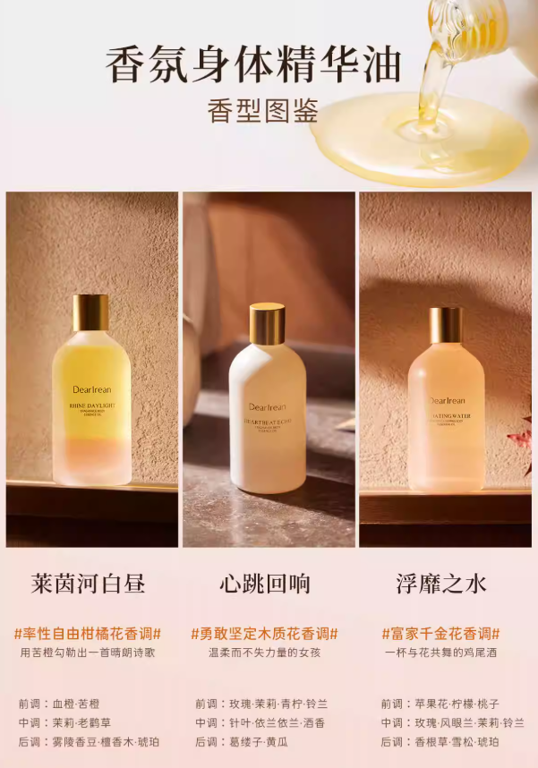 Dear lrean Fragranced Firming Body Essence Oil 150ml 独特艾琳香氛紧致身体精华油