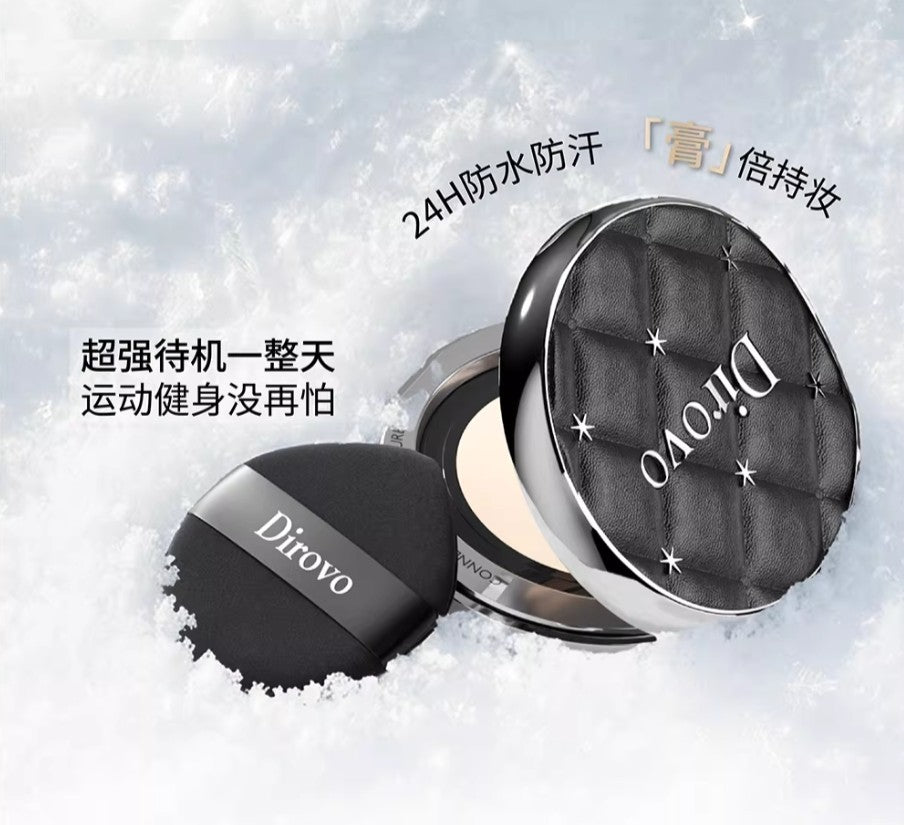 Dirovo Long-Lasting Moisturizing Powder Cream 10g 蒂洛薇恒瓷沁润粉膏
