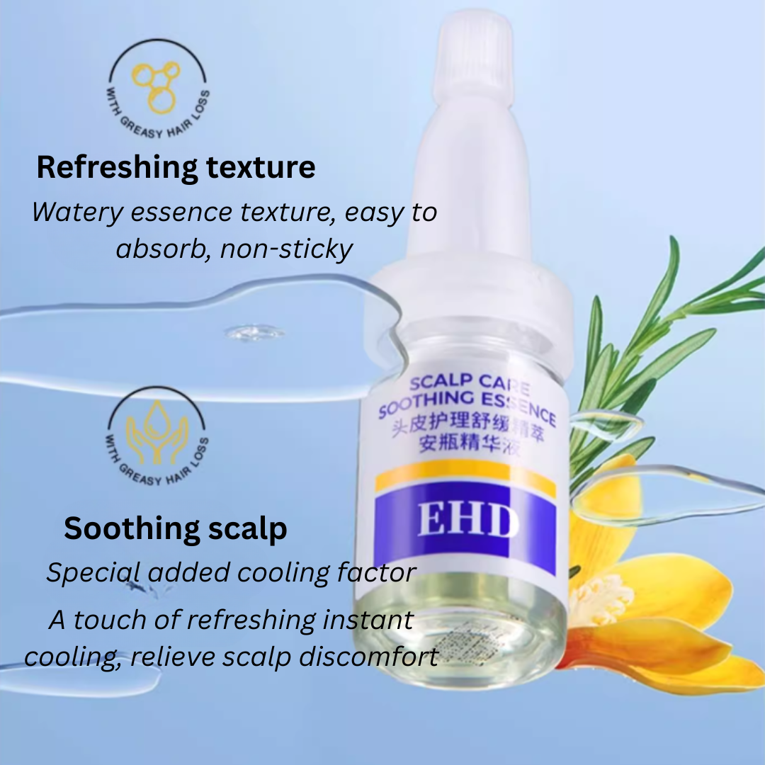 EHD Scalp Care Soothing Essence Ampoule Serum 6ml*14pcs EHD头皮护理舒缓精粹安瓶精华液