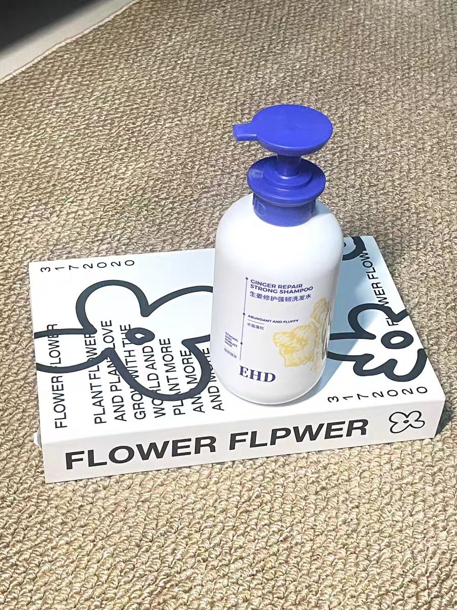 EHD Ginger Repair Strong Shampoo 500ml EHD生姜修护强韧洗发水