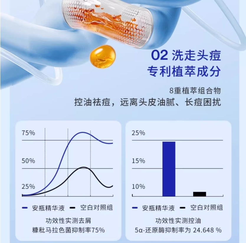 EHD Scalp Care Soothing Essence Ampoule Serum 6ml*14pcs EHD头皮护理舒缓精粹安瓶精华液