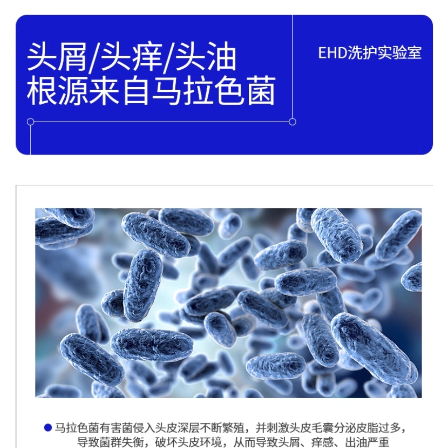 EHD Selenium Disulfide Oil-Control & Anti-Dandruff Shampoo 400ml EHD二硫化硒控油去屑洗发水