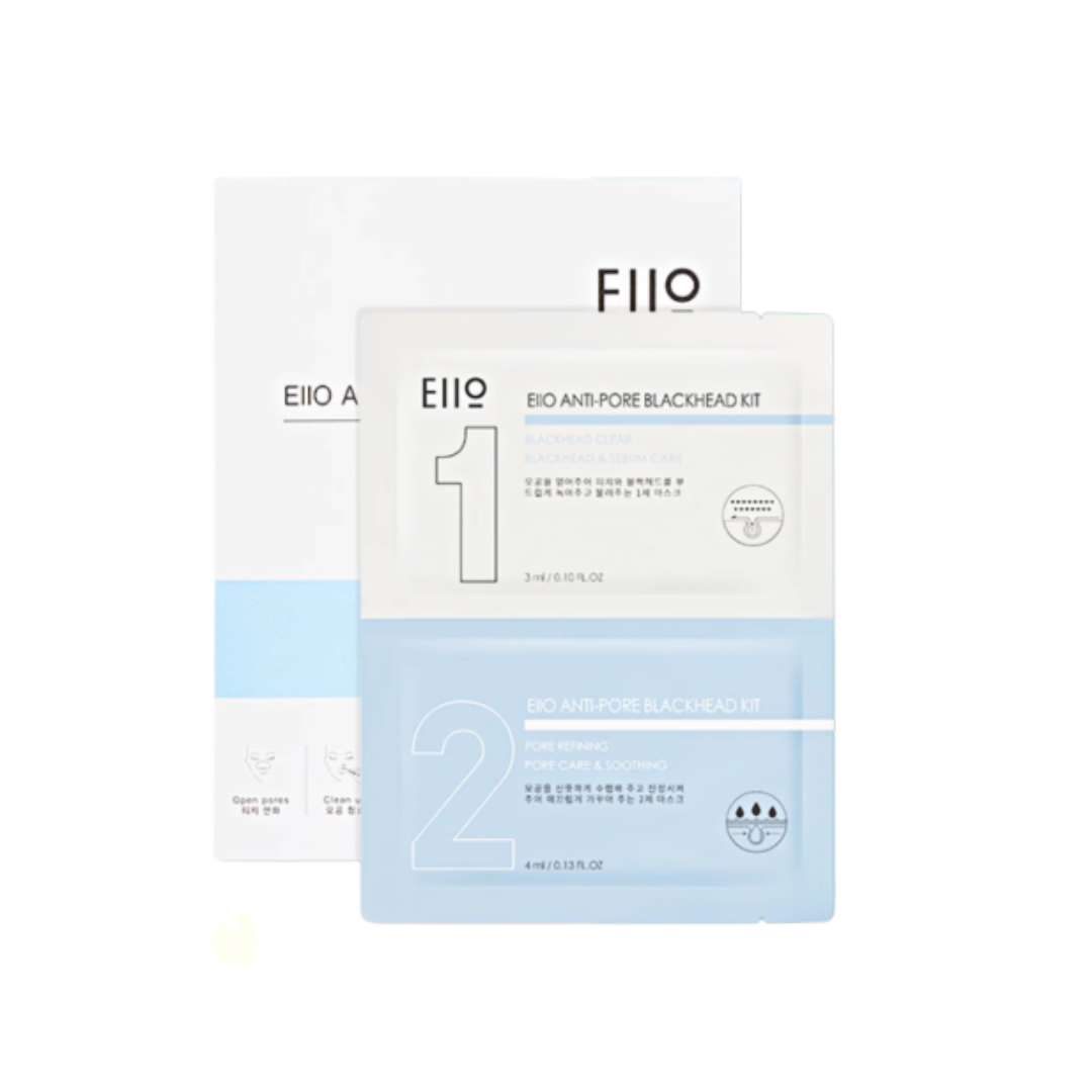 EIIO Oil-Control & Blackhead Removal Soothing Nose Patch 5pcs/box 奕沃控油去黑头舒润鼻贴
