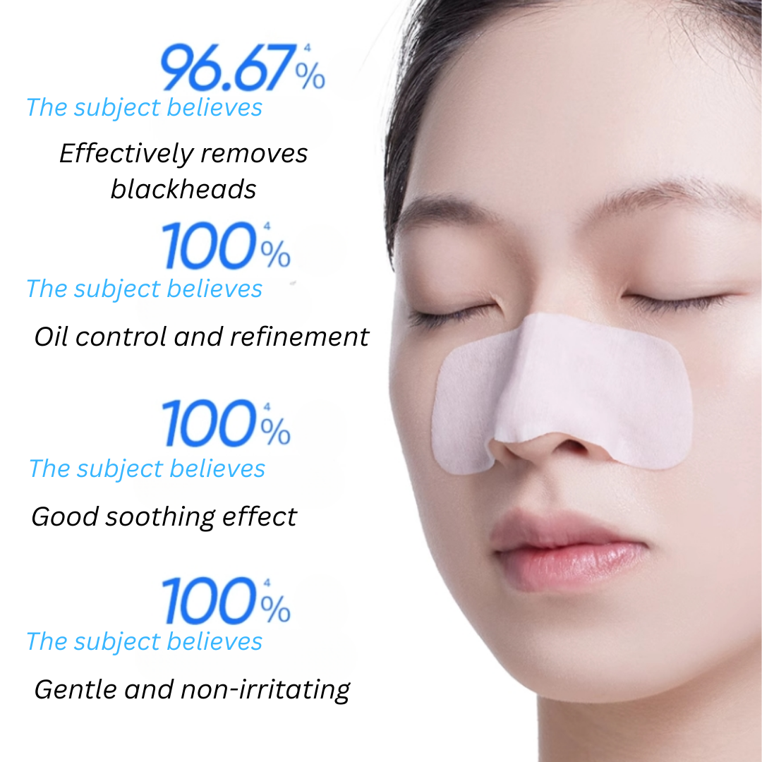 EIIO Oil-Control & Blackhead Removal Soothing Nose Patch 5pcs/box 奕沃控油去黑头舒润鼻贴