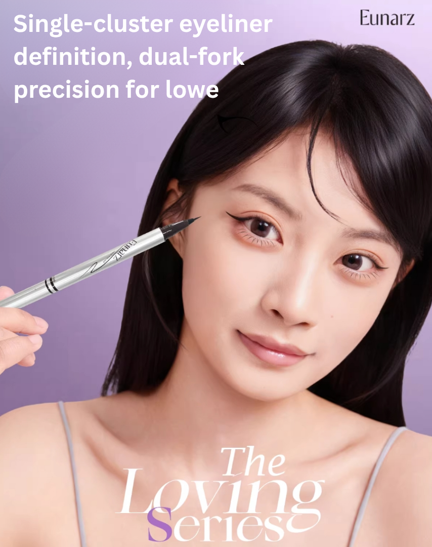 EUNARZ Iridescent Series Dual-Type Liquid Eyeliner Pen 0.3ml+0.3ml 又姿幻彩系列双型液体眼线笔
