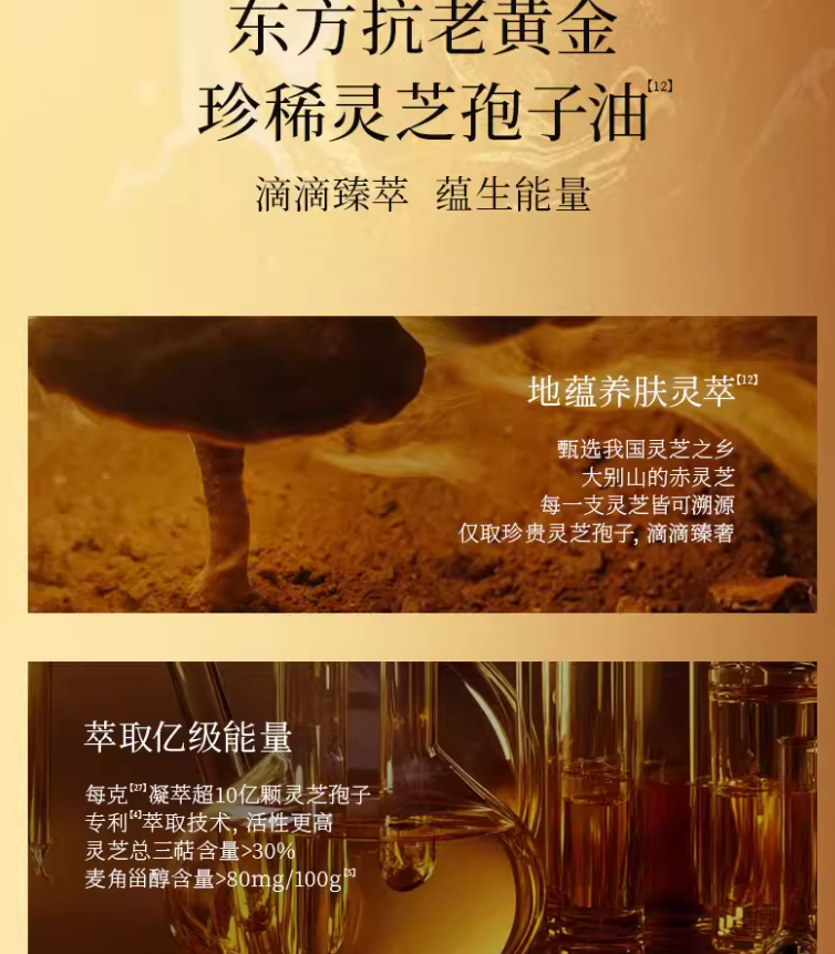 FAN BEAUTY DIARY Reishi & Tubermagnatum Amber Anti-Wrinkle Balm Mask (4g+30ml)*5pcs/box 美黎汎灵芝白松露琥珀蜜润淡纹油膏面膜