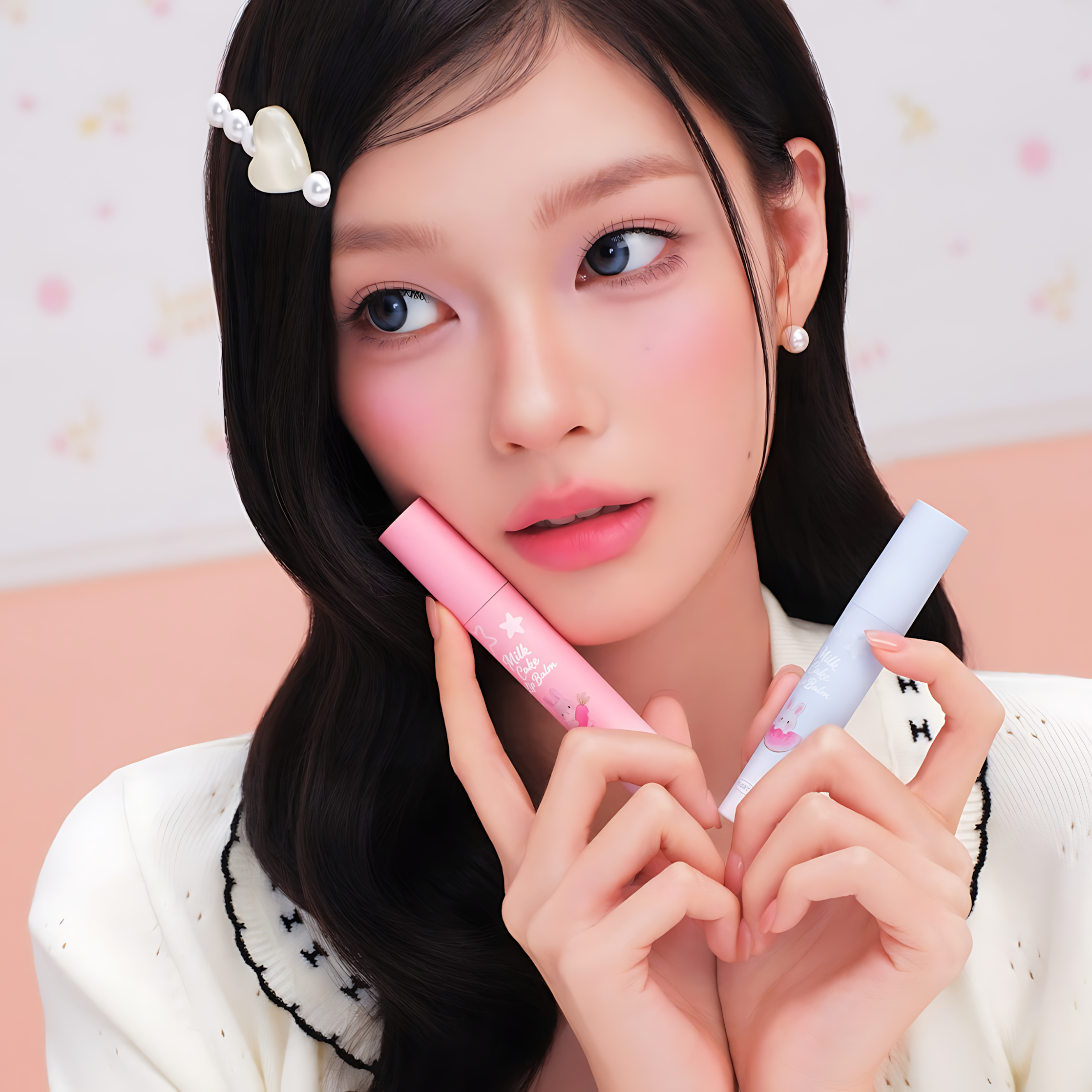 FLORTTE Bunny Series Cheese Lip Mud 3ml 花洛莉亚兔兔系列奶酪唇泥