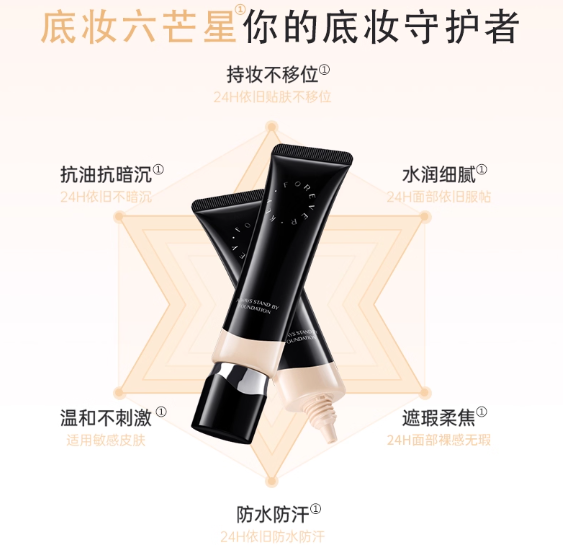 FOREVERKEY Always Stand by Foudation 30g FOREVERKEY纹丝不动粉底