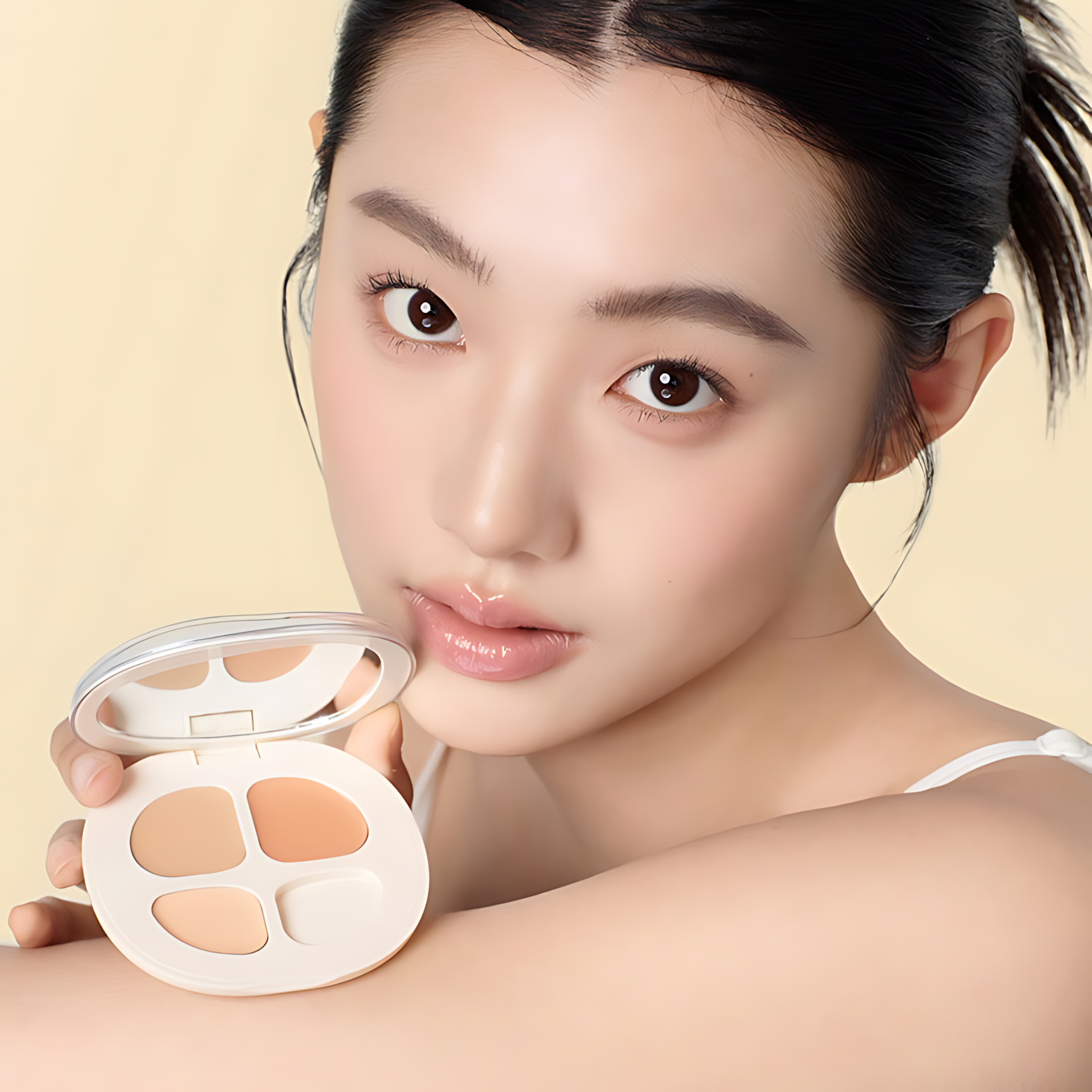 FOREVERKEY Triple Perfect Concealing Palette 6g FOREVERKEY无瑕贴肤三色遮瑕膏