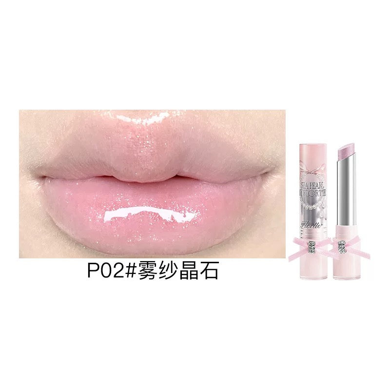 Flortte Glass Sea Series Solid Lip Gloss 2.7g 花洛莉亚玻璃海系列固体唇蜜