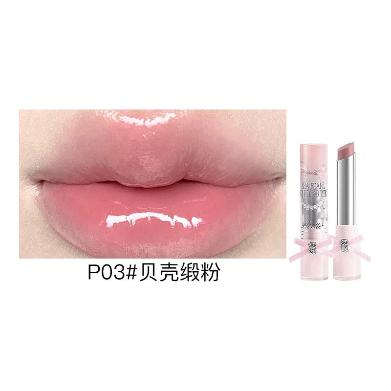 Flortte Glass Sea Series Solid Lip Gloss 2.7g 花洛莉亚玻璃海系列固体唇蜜