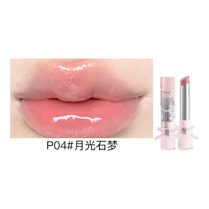 Flortte Glass Sea Series Solid Lip Gloss 2.7g 花洛莉亚玻璃海系列固体唇蜜