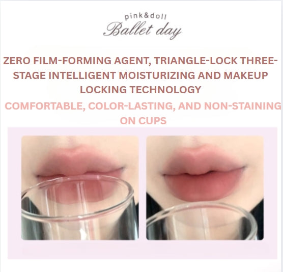 Flortte Little Bowknot Series Milk Cake Lip Cream 2.2g 花洛莉亚小蝴蝶结系列奶糕唇霜