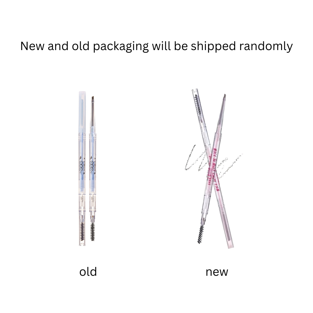 Flortte Super Slim Eyebrow Pencil with Brush 0.05g 花洛莉亚极细双头眉笔