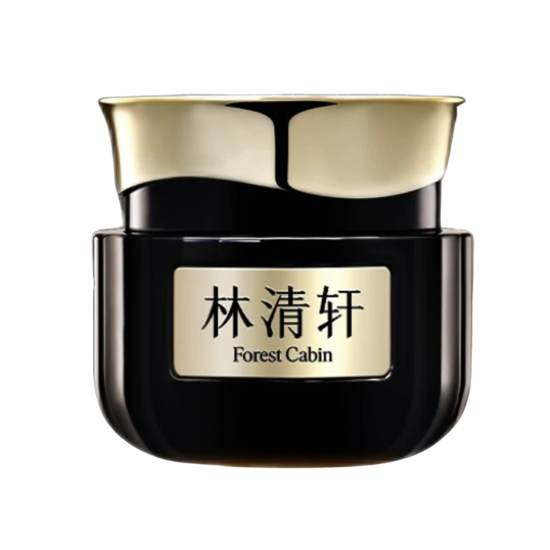 Forest Cabin Camellia Black Gold Time Peptide Anti-Wrinkle Radiance Essence Cream 2.0 50g 林清轩山茶花黑金时光肽抗皱焕亮精华霜2.0