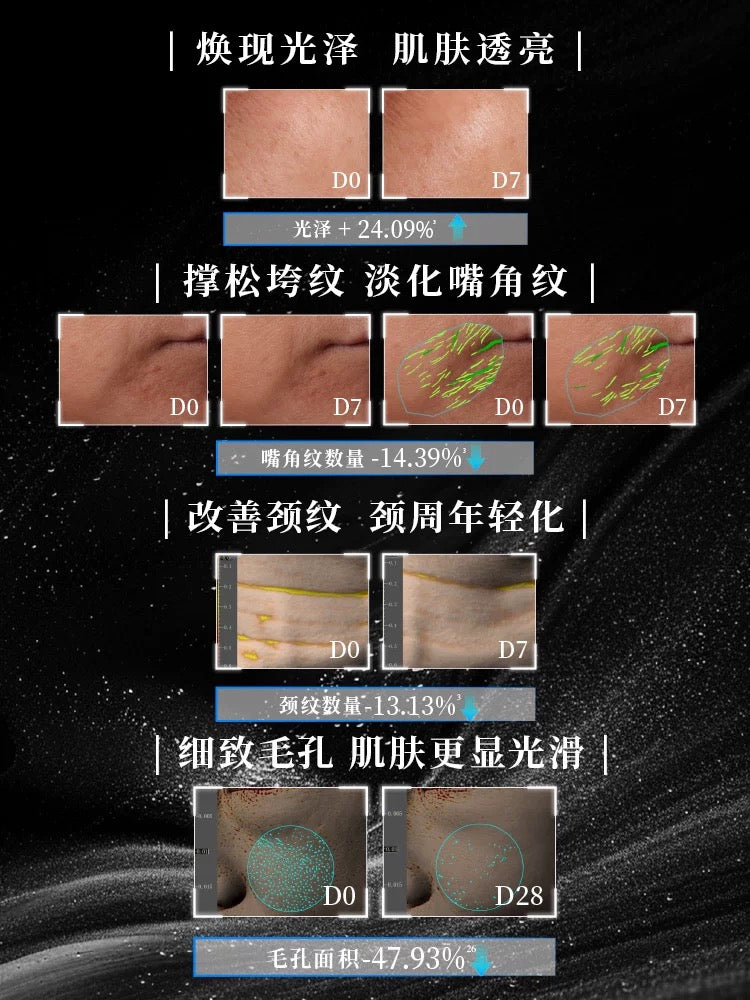 Forest Cabin Camellia PDRN Collagen Anti-wrinkle Hydrating Glow Face and Neck Mask 50g 林清轩山茶花PDRN胶原抗皱水光面颈膜