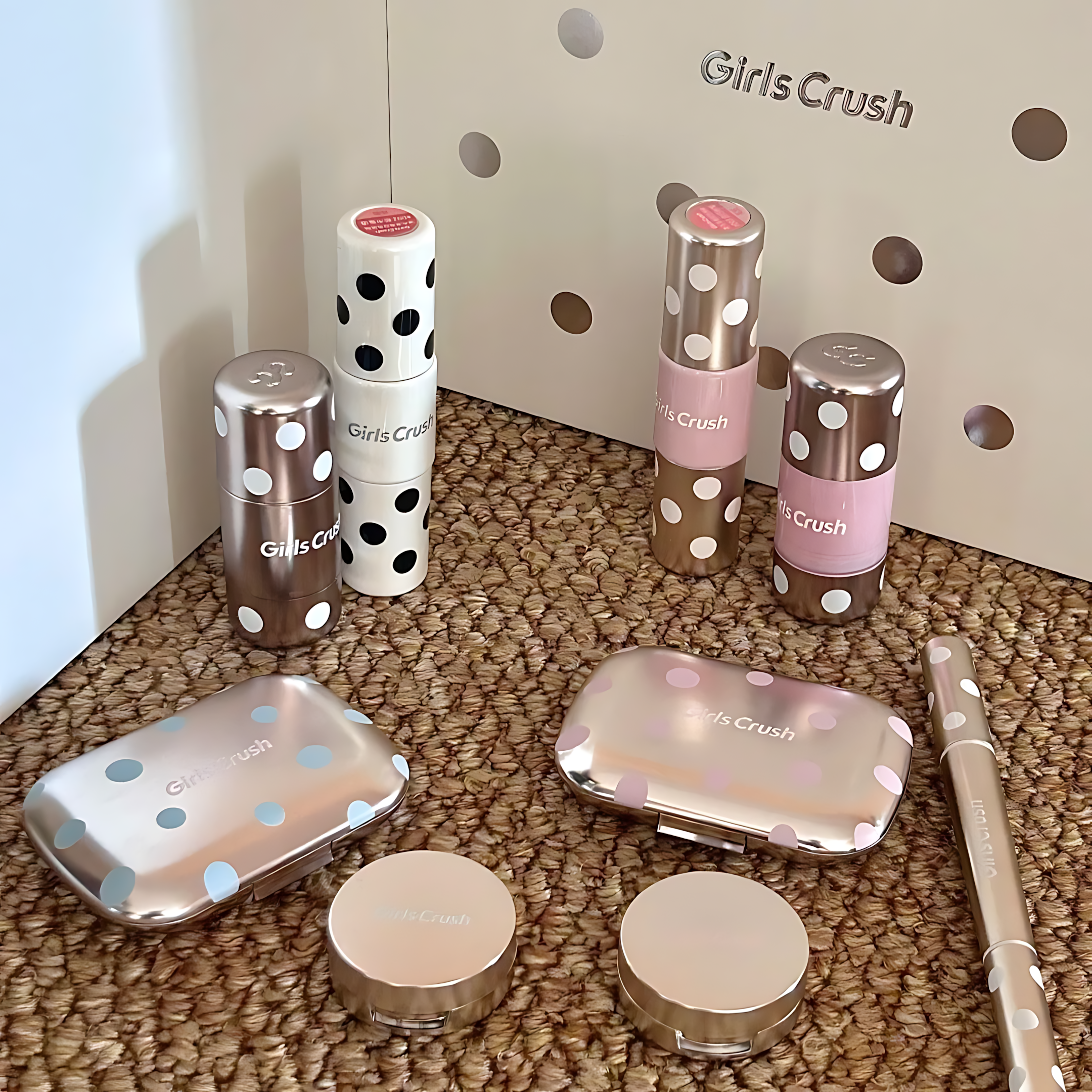 GIRLS CRUSH Polka Dot Cream Contour Stick 5.5g GIRLS CRUSH波点奶油修容棒