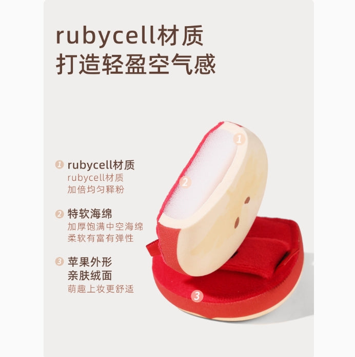 GUOXIAONIU Apple Paradise Powder Puff 郭小妞苹果乐园粉扑