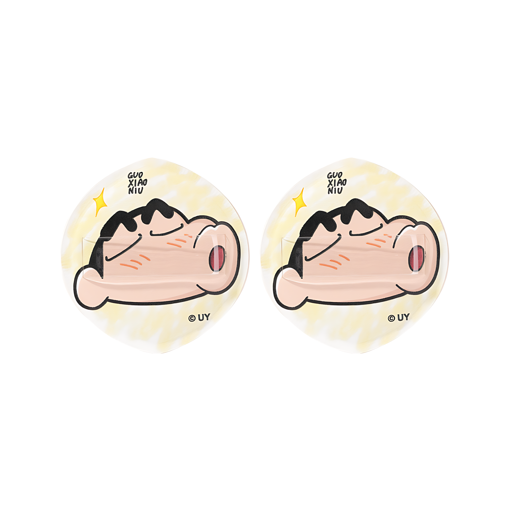 GUOXIAONIU × Crayon Shinchan Kindergarten Series Makeup Puff 郭小妞×蜡笔小新幼稚园系列粉扑