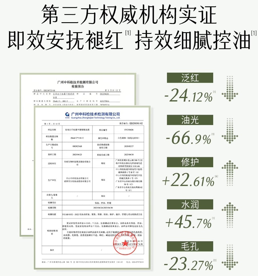 GUYU Cajeput Truffle Balancing Soothing Mask 28ml*5pcs/box 谷雨白千松露平衡舒颜面膜