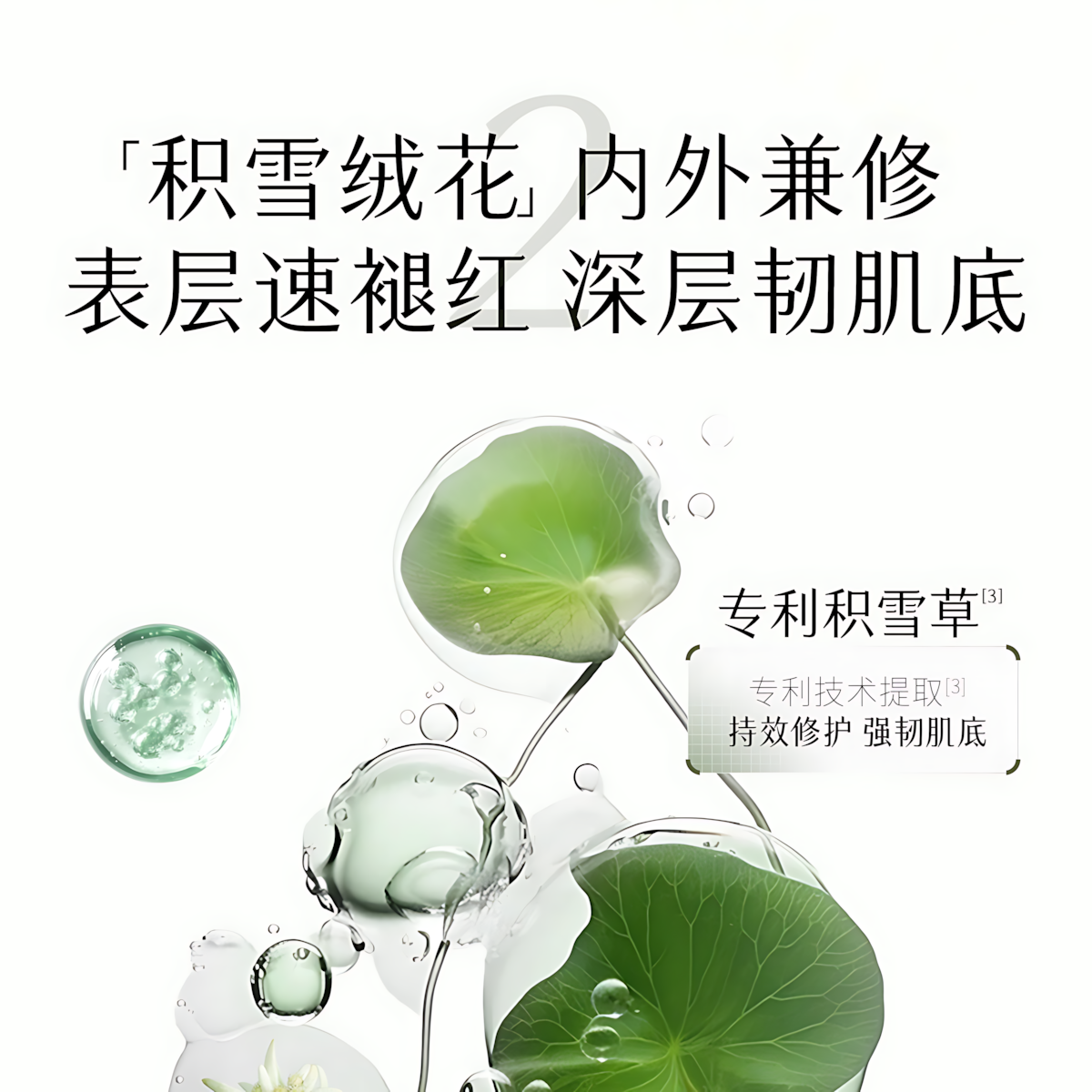 GUYU Centella Edelweiss Essence Mask (1.5ml+30ml)*5pcs 谷雨积雪绒花精华面膜