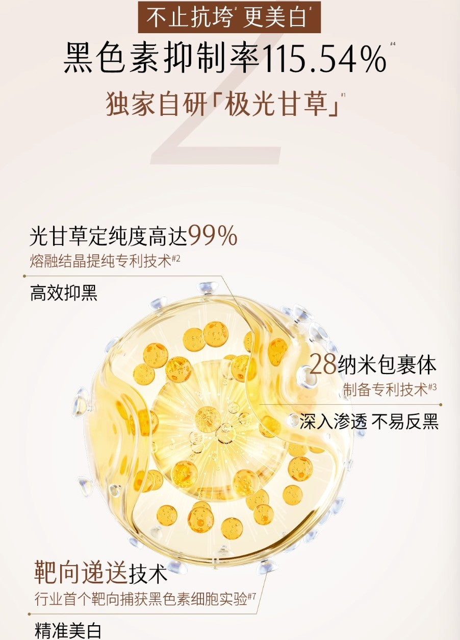 GUYU Elixir Firming Whitening Essence 1.5ml*5pcs/30pcs 谷雨御时极光淡纹祛斑精华液