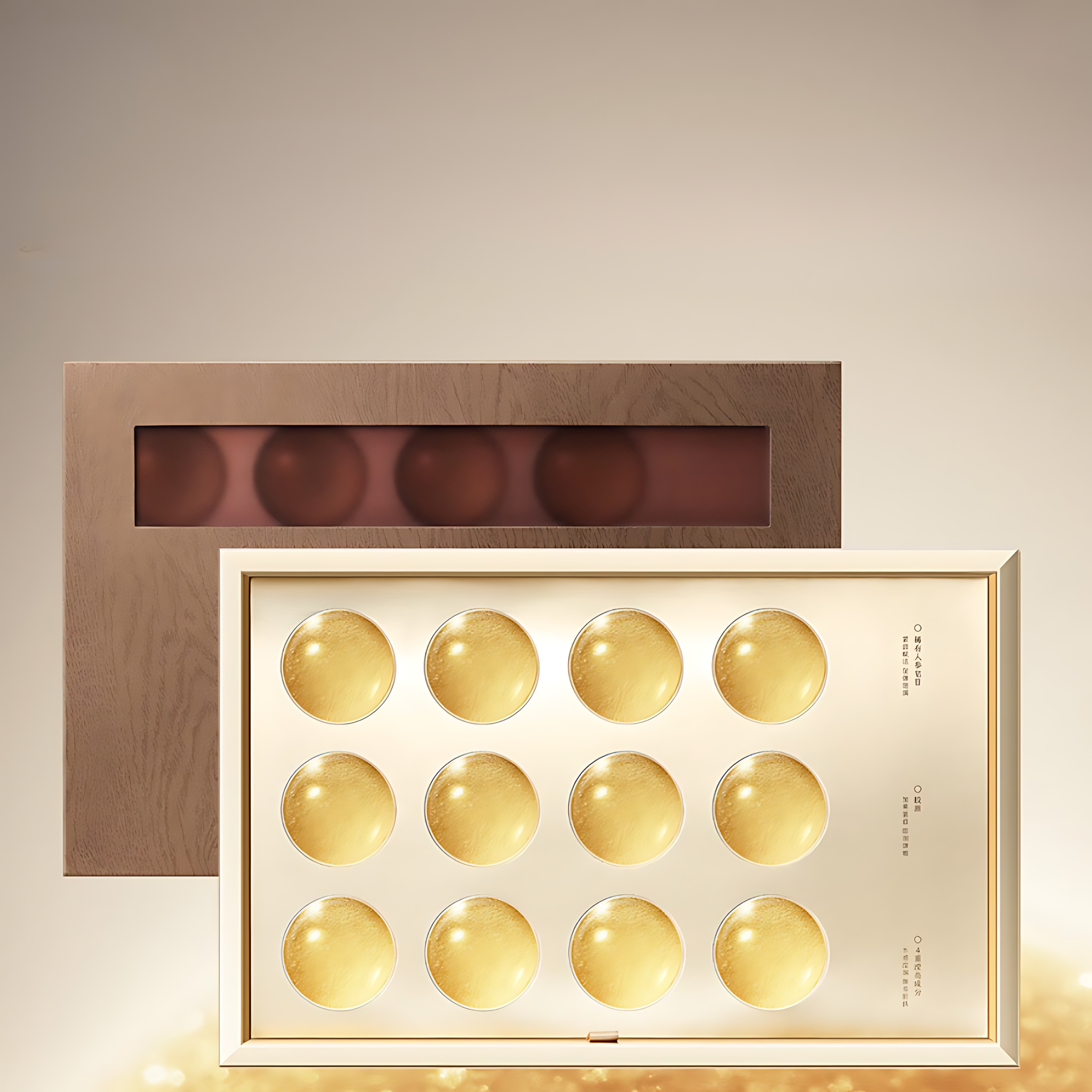 GUYU Elixir Ginseng Collagen Firming Mask 5.5g*12pcs/box 谷雨御时灵参紧致滢亮精华面膜