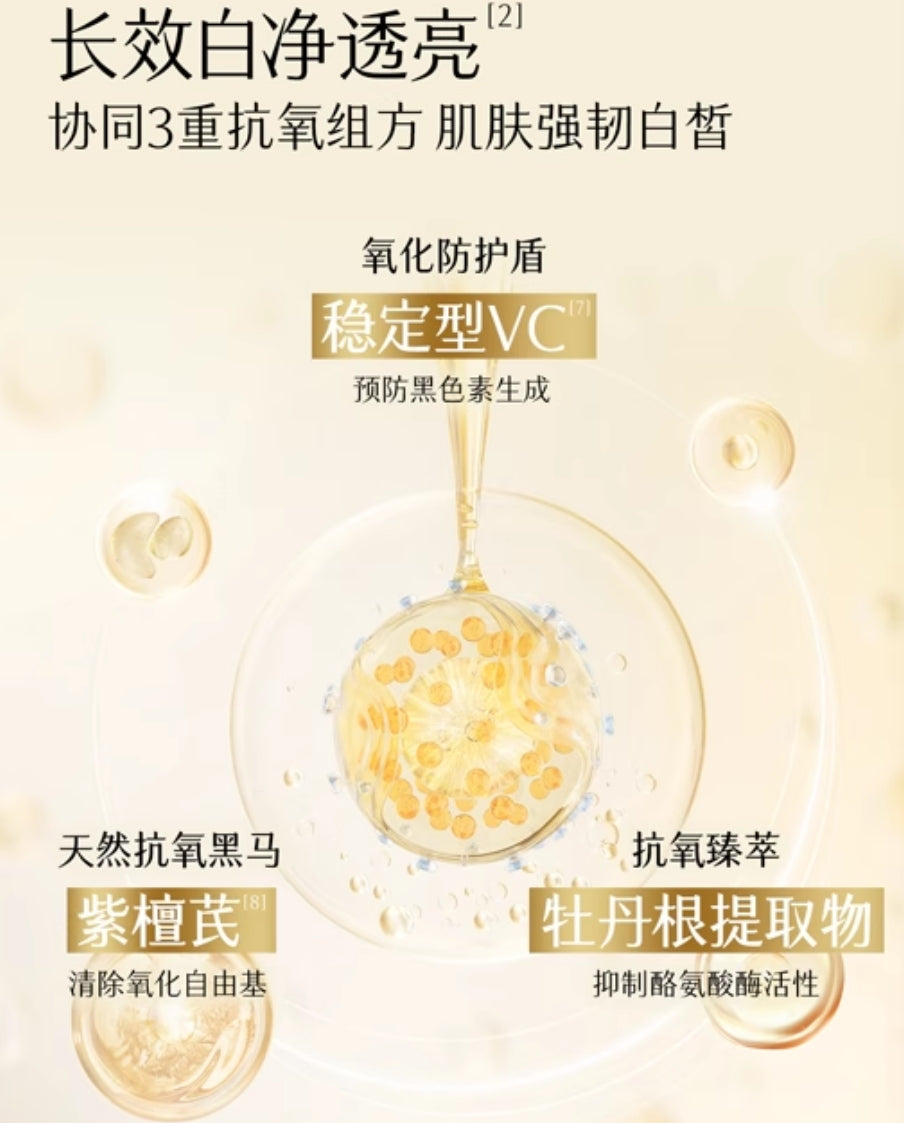 GUYU Whitening Luminosity Repair Essence 1.5ml*5pcs/30pcs 谷雨光感美白密集舒护精华液