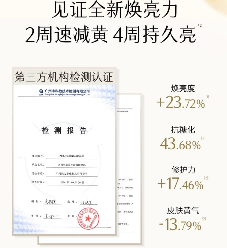 Tiktok/Douyin Hot GUYU Whitening Softening Lotion & Emulsion Set 150ml+100ml【Tiktok抖音爆款】谷雨雪肌水乳套装