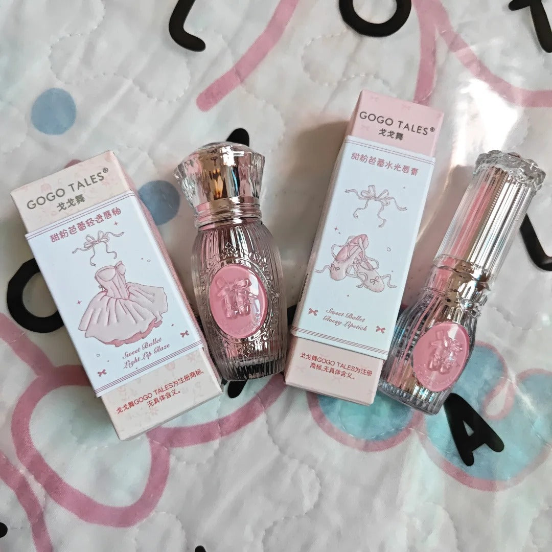 Gogotales Sweet Ballet Light Lip Glaze 2.9g 戈戈舞甜粉芭蕾清透唇釉