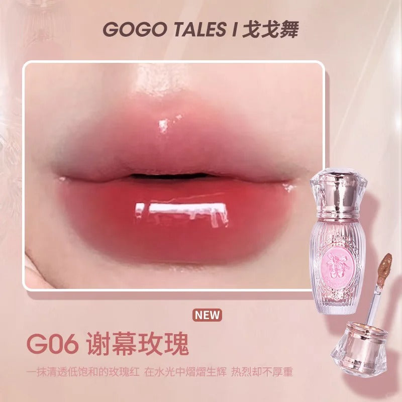Gogotales Sweet Ballet Light Lip Glaze 2.9g 戈戈舞甜粉芭蕾清透唇釉