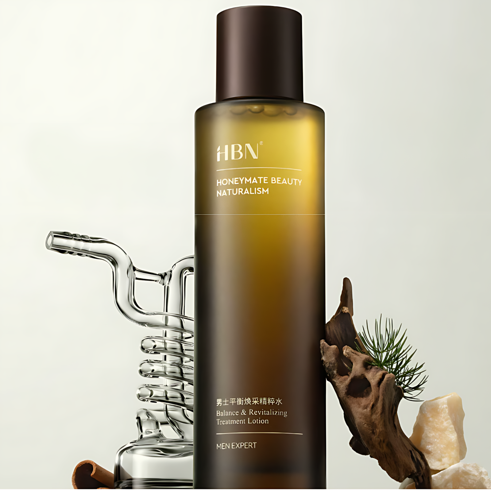 HBN Men's Balance & Revitalizing Treatment lotion 120ml HBN男士平衡焕采精粹水