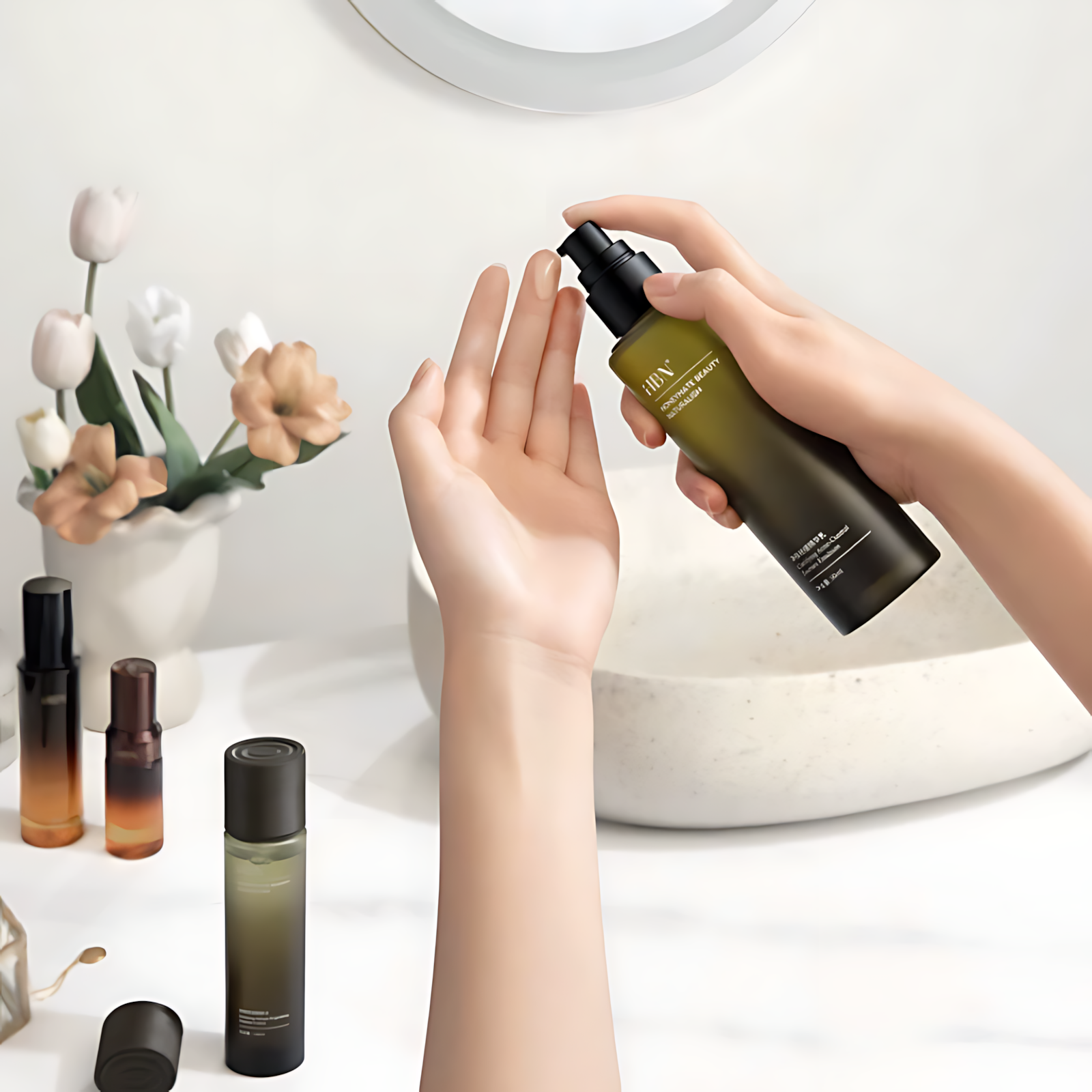 HBN Clarifying Acne-Control Essence Emulsion 90ml HBN净肤祛痘精华乳