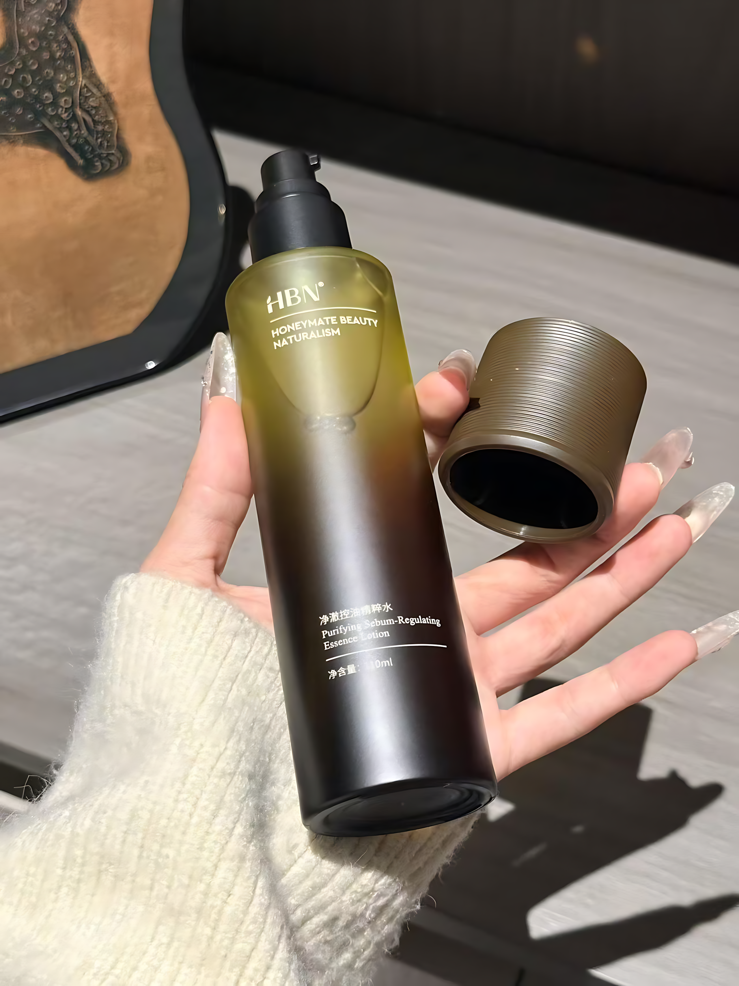 HBN Purifying Sebum-Regulating Essence Lotion 110ml HBN净澈控油精粹水