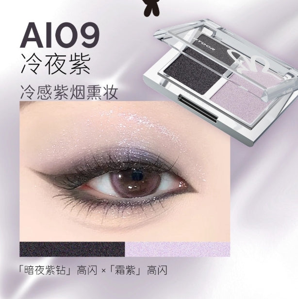 HYNTOOR Dual Color Eyeshadow 3g 黑兔双色眼影
