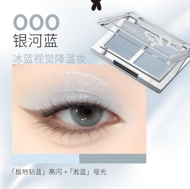 HYNTOOR Dual Color Eyeshadow 3g 黑兔双色眼影
