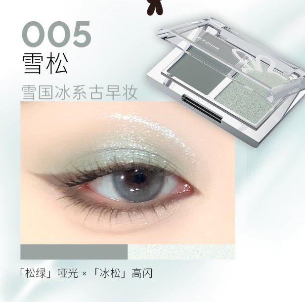 HYNTOOR Dual Color Eyeshadow 3g 黑兔双色眼影