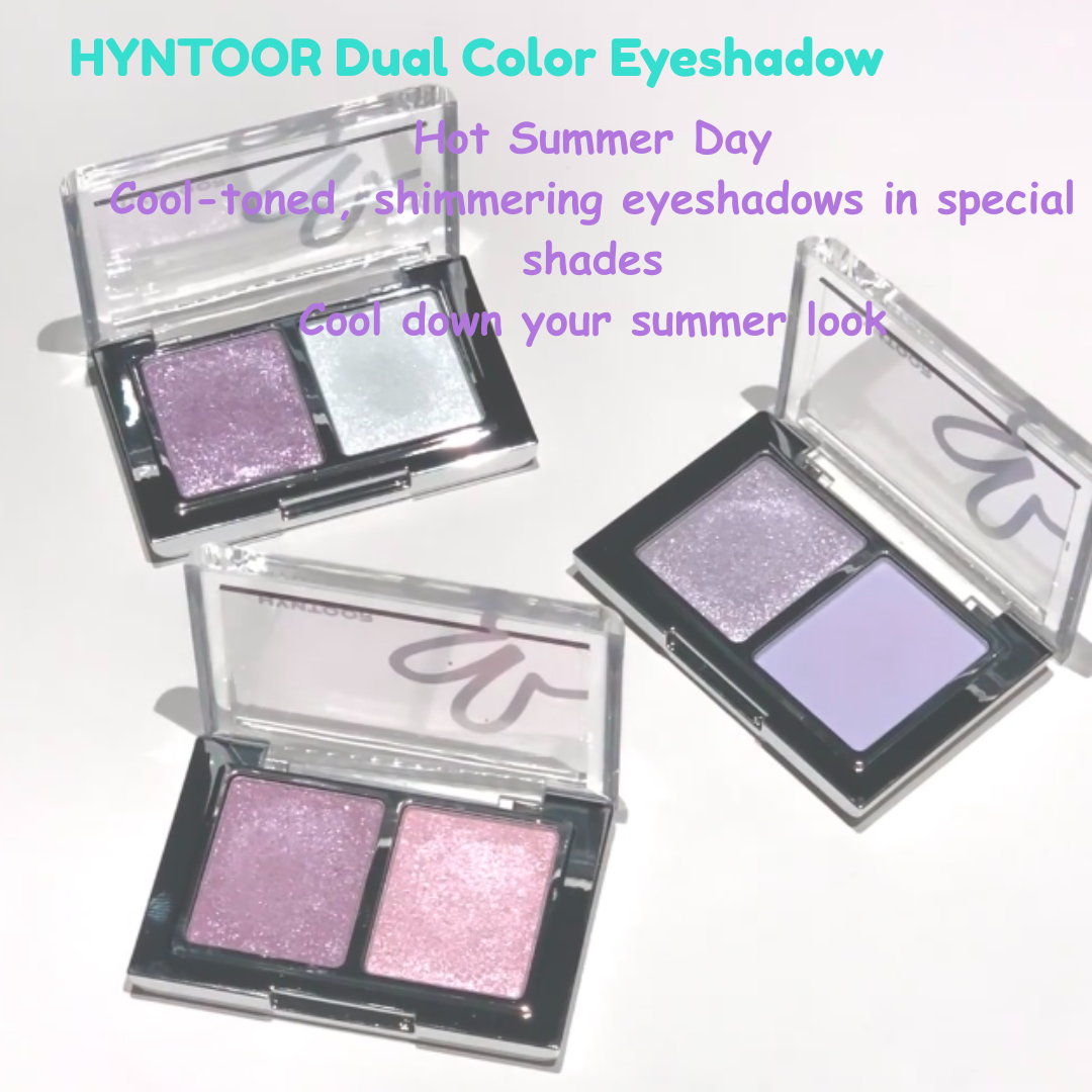 HYNTOOR Dual Color Eyeshadow 3g 黑兔双色眼影