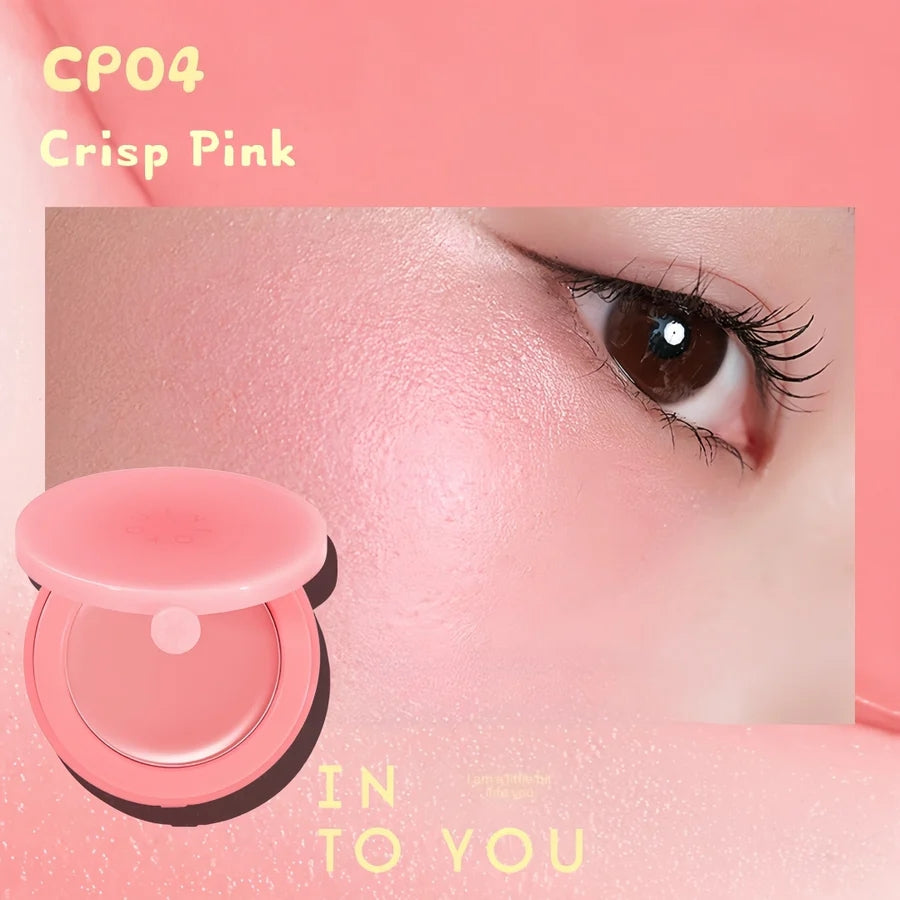 INTO YOU Cream-To-Powder Makeup Blusher Cream 4g 心慕与你融霜化雾腮红膏