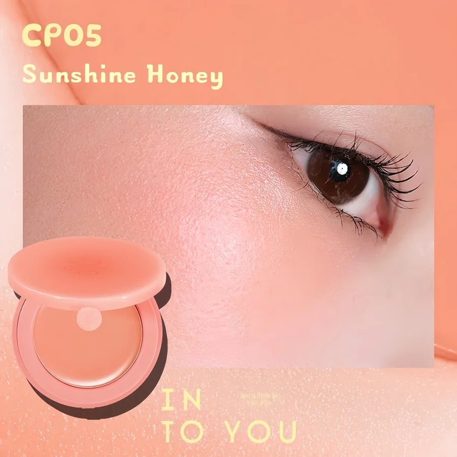 INTO YOU Cream-To-Powder Makeup Blusher Cream 4g 心慕与你融霜化雾腮红膏