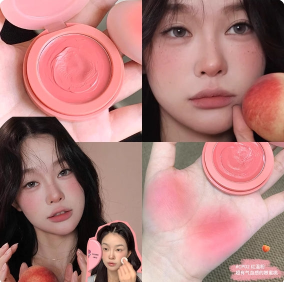 INTO YOU Cream-To-Powder Makeup Blusher Cream 4g 心慕与你融霜化雾腮红膏