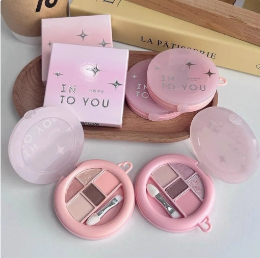 INTO YOU Five-Color Under-Eye Palette 2.5g 心慕与你五色卧蚕盘