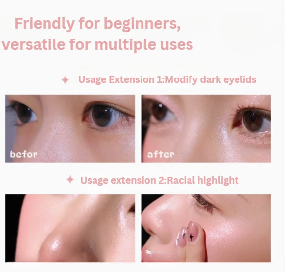 INTO YOU Five-Color Under-Eye Palette 2.5g 心慕与你五色卧蚕盘