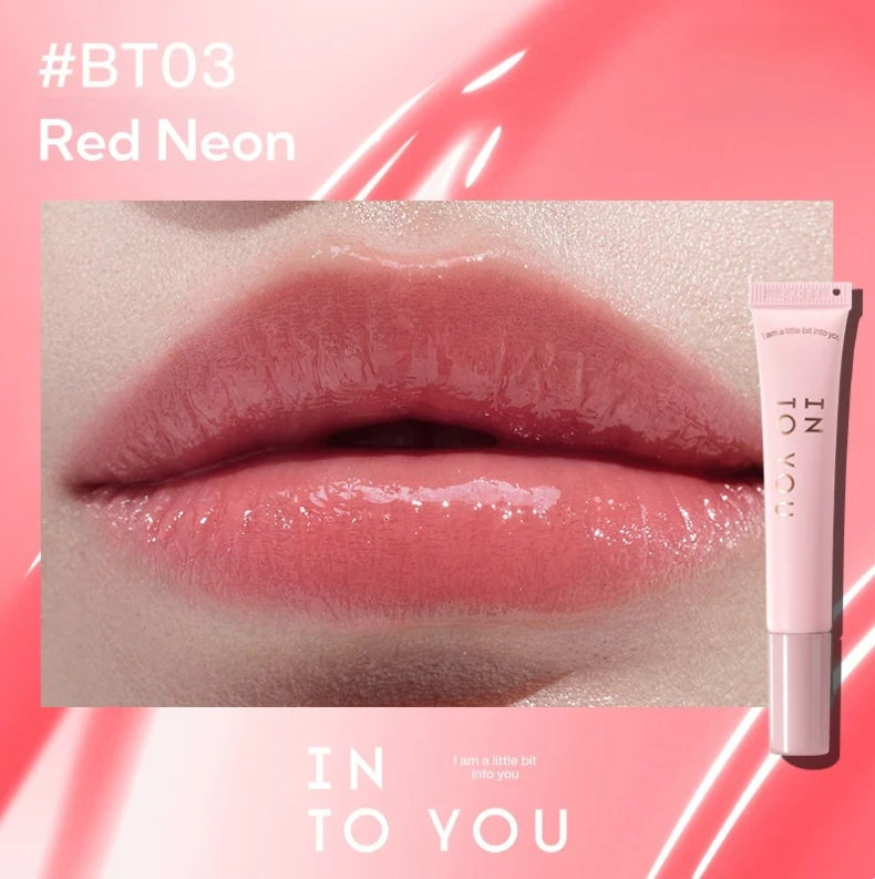 INTO YOU Soft Tube Moist Mirror Lip Gloss 2.2g 心慕与你软管唇蜜