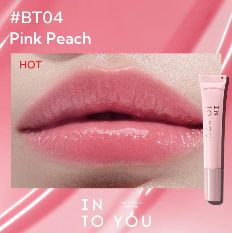 INTO YOU Soft Tube Moist Mirror Lip Gloss 2.2g 心慕与你软管唇蜜