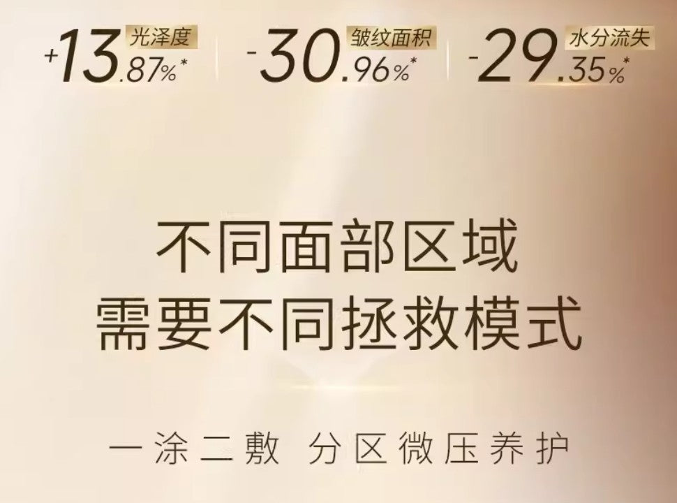 Tiktok/Douyin Hot JIASEE Yeast Hydrating And Anti-Fatigue Overnight Mask (2g+30ml)×5pcs/box【Tiktok抖音爆款】绝色酵母水光熬夜面膜